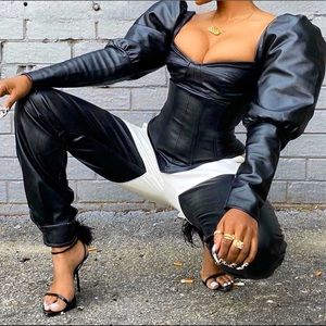 The Brand Label Corset *never worn* black owned brand